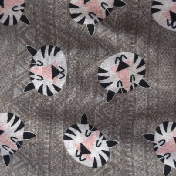 COUNT THE STARS* 2pc set top and elastic waist pants/drawstring knit cuffs siz M - Picture 6 of 7